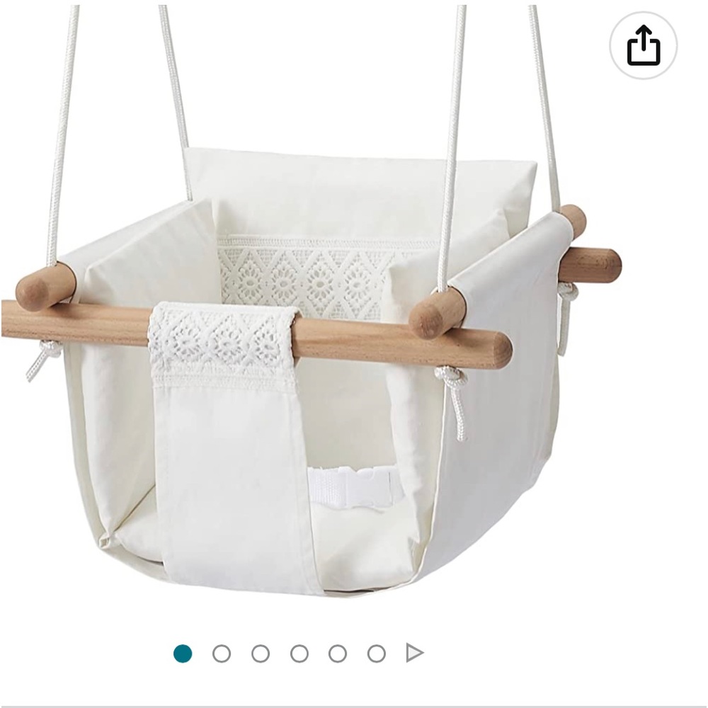 Canvas Baby Swing